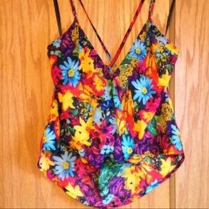 Nicki Minaj Floral‎ Top